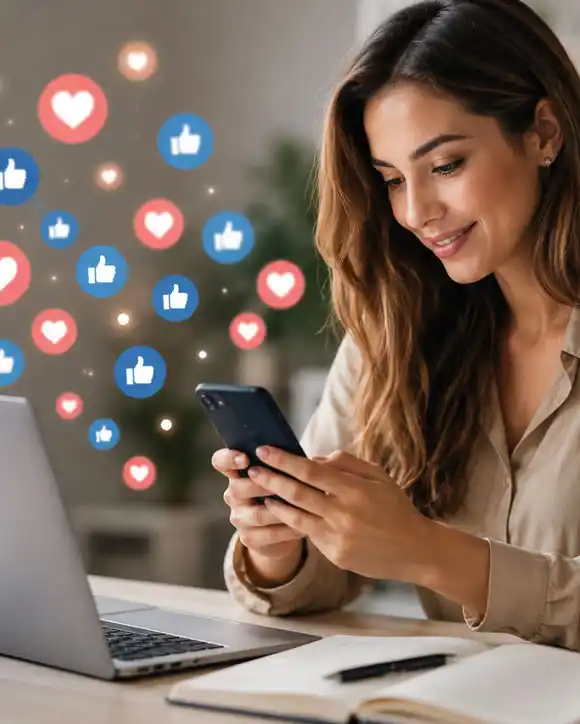 Social media manager tanti like